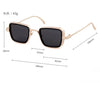 kabir Singh Square Vintage Sunglasses For Men-SunglassesCraft