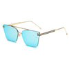 Vintage Retro Mirror Square Sunglasses For Men And Women- SunglassesCraft