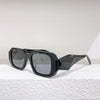 Fashion Style Rectangle Acetate Frame Sunglasses For Unisex-SunglassesCraft