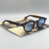 New fashionable Retro Acetate Oval Shape Sunglasses For Men And Women-SunglassesCraft