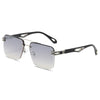 Trendy Rimless Fashion Sunglasses For Men And Women - SunglassesCraft