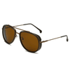 Classic Retro Pilot Frame Sunglasses For Unisex-SunglassesCraft