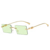 Retro Rimless Fashion Sunglasses For Unisex-SunglassesCraft