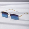 Rimless Fashion Brand Sunglasses For Unisex-SunglassesCraft