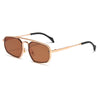Vintage Designer Metal Frame Sunglasses For Unisex-SunglassesCraft