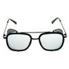 Square Grey And Black Sunglasses For Men And Women-SunglassesCraft