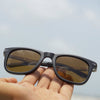Retro Square Brown Sunglasses For Men And Women-SunglassesCraft