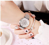 Luxury Crystal Stainless Steel Women Watch-SunglassesCraft