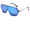 Luxury Square Mirror Sunglasses For Men And  Women-SunglassesCraft