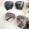 Square Bee Gradient Sunglasses For Women-SunglassesCraft
