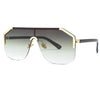 Stylish Rim Less Square Vintage Sunglasses For Men And Women-SunglassesCraft