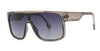 Big Frame One Lens Polarized Sunglasses For Men And Women-SunglassesCraft