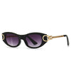 Vintage Punk Brand Designer Oval Sunglasses For Men And Women- SunglassesCraft