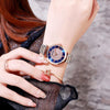 Luxury Diamond Women Fashion Quartz Full Steel Round Dial Waterproof Female Wristwatch-SunglassesCraft