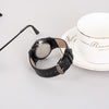 New Stylish Round Dial With Slim Leather Belt Watch For Men- SunglassesCraft