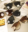 Oval Style Erika Valet Vintage Polarized Sunglasses For Men And Women-SunglassesCraft