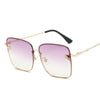 Stylish Square Bee Retro Sunglasses For Women-SunglassesCraft
