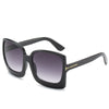 Gradient Luxury Square Oversized Sunglasses For  Women-SunglassesCraft