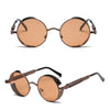 New Stylish Round Metal Frame Sunglasses For Men And Women -SunglassesCraft