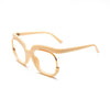 Classic Cool Retro Fashion Unique Square Designer Frame Clear Lens Stylish Brand Sunglasses For Men And Women-SunglassesCraft