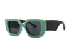 Retro Oversized Punk Fashion Shades Sunglasses For Men And Women-SunglassesCraft