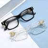 Anti-Blue Light Retro Rectangle Optical Frames Computer Eyeglasses-SunglassesCraft