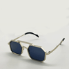 Vintage Hexagon Style Metal Sunglasses For Unisex-SunglassesCraft