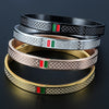 Luxury Brand  Stainless Steel Cuff Bracelets For Women Men-SunglassesCraft