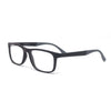 Stylish Retro Square Black Grey Optical Eyewear