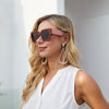 Luxury Big Frame Fashion Sunglasses For Unisex-SunglassesCraft