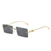 Rimless Fashion Brand Sunglasses For Unisex-SunglassesCraft