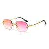 Classic Rimless Designer Sunglasses For Unisex-SunglassesCraft