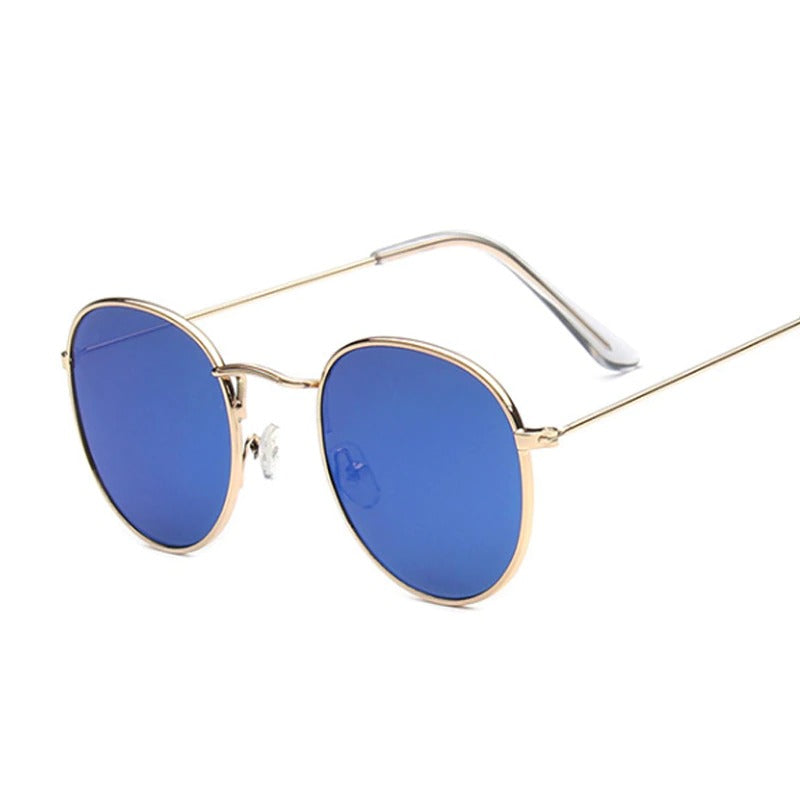 Classic Small Round Frame Sunglasses For Unisex-SunglassesCraft