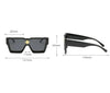 Large Gradient Sunglasses For Men And Women- SunglassesCraft