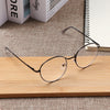 Ultra Light Vintage Metal Round Eyeglasses For Men And Women-SunglassesCraft