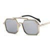Polygonal Small Frame Punk Sunglasses For Men And Women- SunglassesCraft