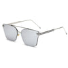 Vintage Retro Mirror Square Sunglasses For Men And Women- SunglassesCraft