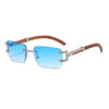 Designer Rimless Brand Sunglasses For Unisex-SunglassesCraft