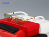 Fashion Sports Rimless White Wood Bamboo High Quality Frame For Men And Women-SunglassesCraft