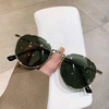 Trendy Small Round Frame Sunglasses For Unisex-SunglassesCraft