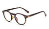 Retro Round Eyeglasses Frame With Blue Ray Lens For Unisex-SunglassesCraft
