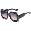 2020 Italian Big Frame Square Crystal Diamond Sunglasses For Unisex-SunglassesCraft