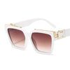 Brand Designer Thickened Frame Retro Square Sunglasses For Men And Women-SunglassesCraft