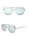 Trendy Square Metal Sunglasses For Men And Women -SunglassesCraft