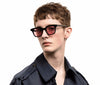 Stylish Square Transparent Sunglasses For Men And Women-SunglassesCraft