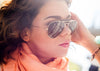 Trendy Mirror Aviator Sunglasses For Men And Women-SunglassesCraft