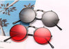 Stylish Round Metal Mirror Sunglasses For Men And Women-SunglassesCraft