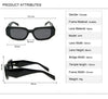 Small Square Shape Sunglasses For Unisex-SunglassesCraft