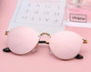 2020 New Driving Mirrors vintage Sunglasses For Women With Reflective Flate Lens-SunglassesCraft