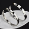 Stainless Steel Multi-Color Smooth Metal Plain Bracelet For Unisex-SunglassesCraft